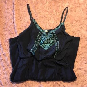 Maurice’s navy adjustable dress